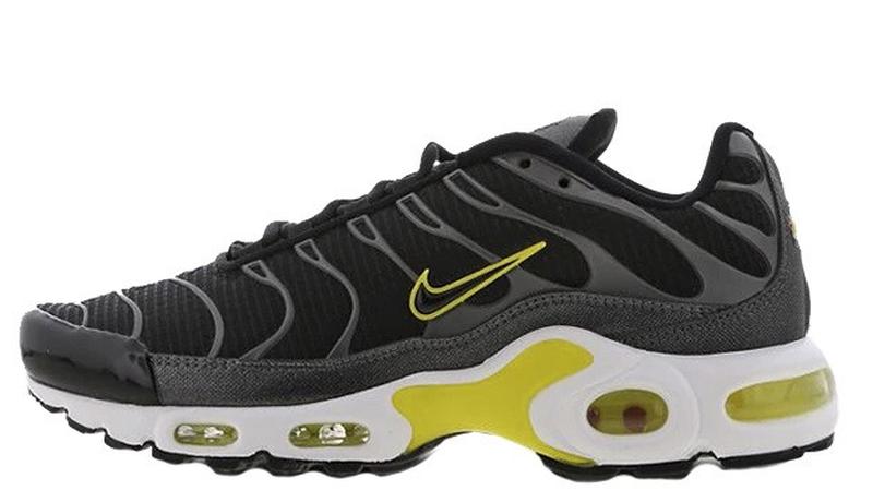 air max plus black yellow