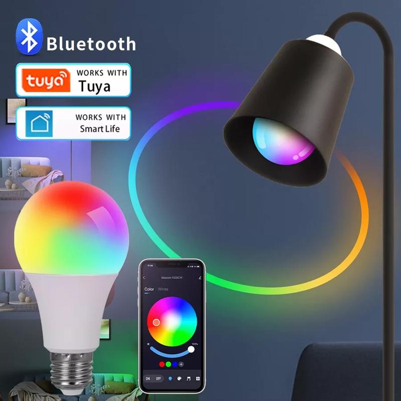 Розумна bluetooth лампочка tuya smart e27 смарт лампа . — ціна 249 грн ...