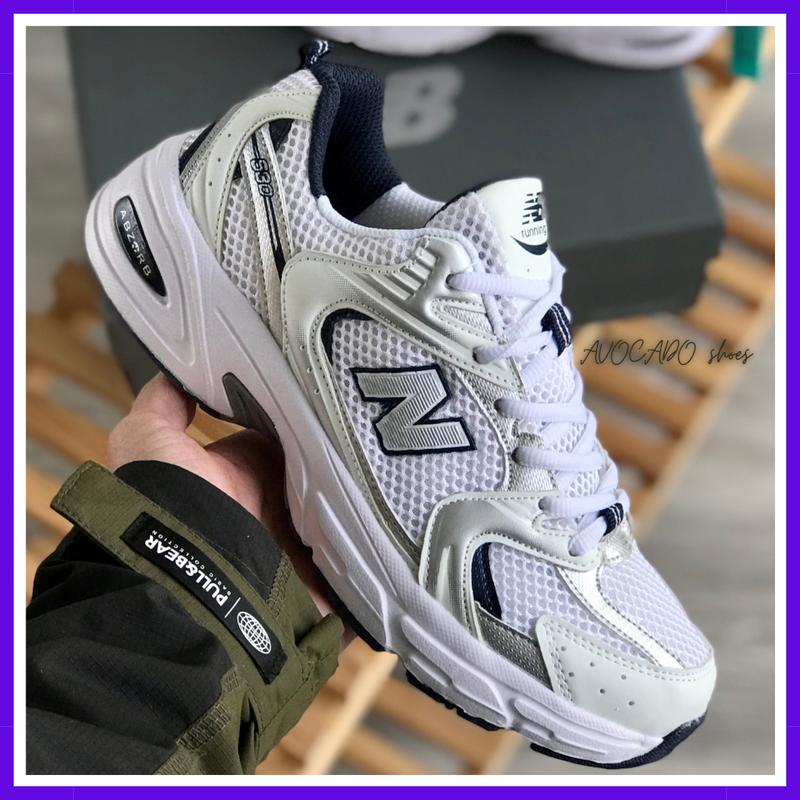 Кроссовки мужские и женские new balance mr 530 silver / нью баланс 530 ...