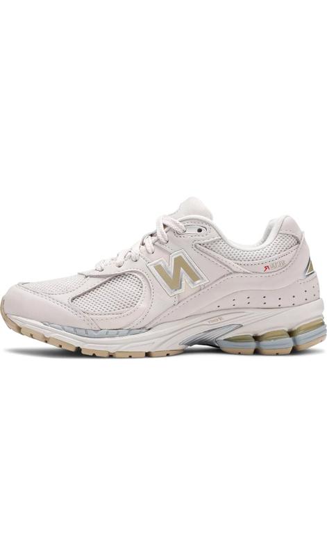 Мужские кроссовки new balance 2002r white beige (нью беланс 2002 ...