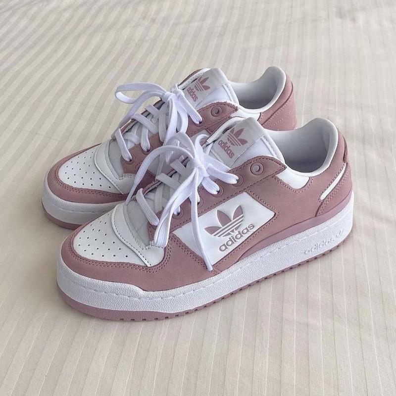 Adidas forum 84 low pink premium женские кроссовки га каждый день пудра ...