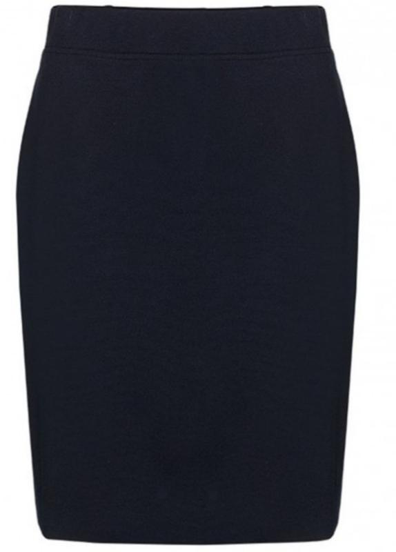 Шерстяная юбка,фирменная черная юбка,классическая черная юбка до колена ...