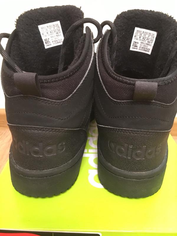 adidas neo cloudfoam hoops winter mid