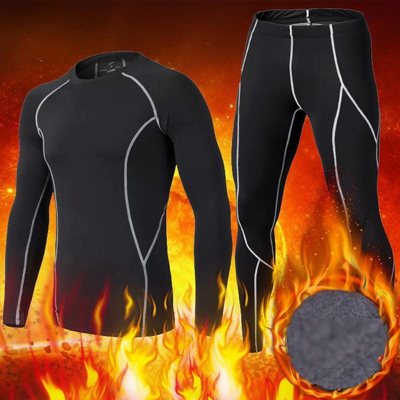 Термобелье для мужчин thermal underwear sport winter black/gray (2526 ...
