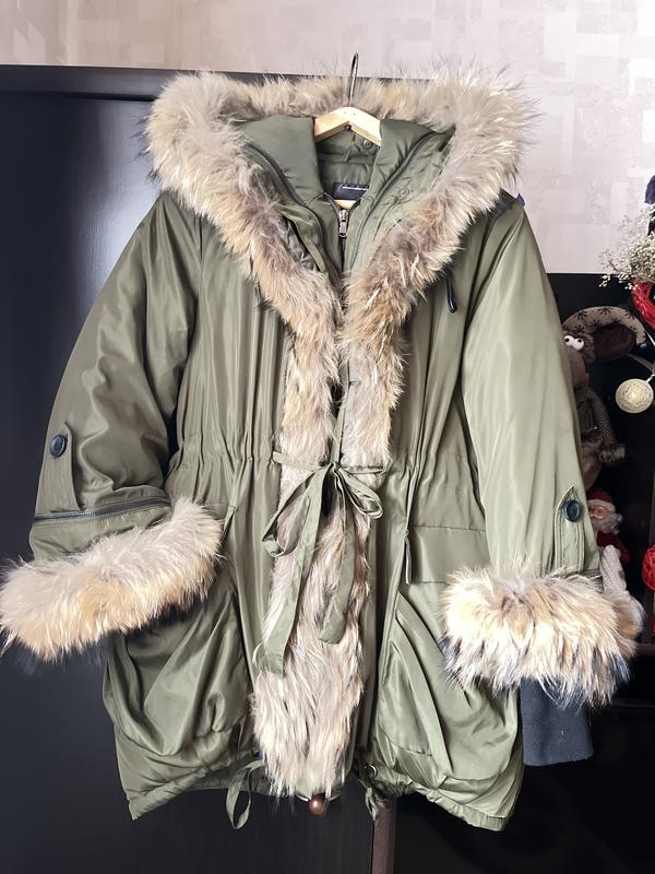 Куртка з натуральним хутром — цена 3200 грн в каталоге Парки ✓ Купить  женские вещи по доступной цене на Шафе | Украина #103529288