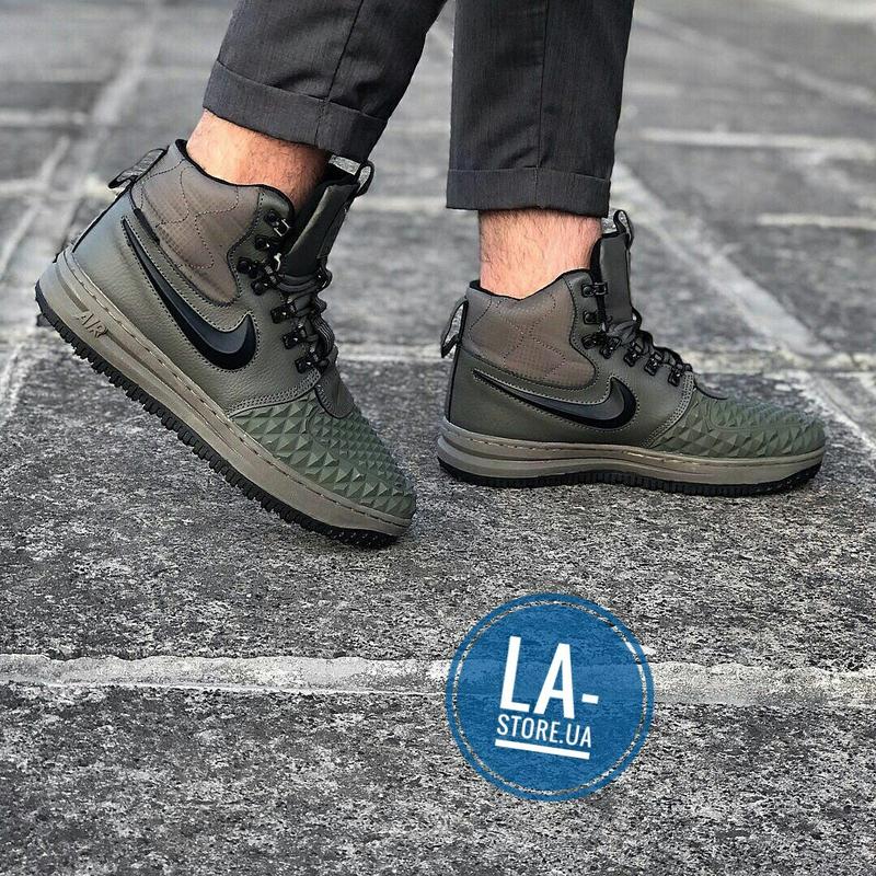 nike lunar force 1 duckboot olive