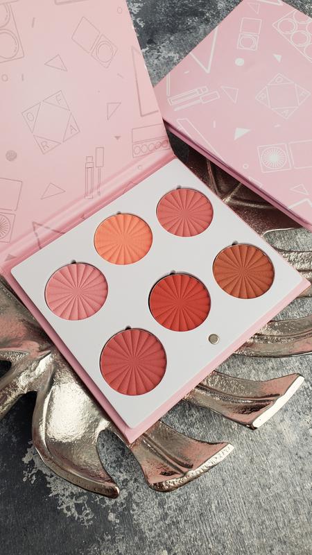 Палетка румян ofra charm your cheeks mini mix blush palette 6*4g — цена ...