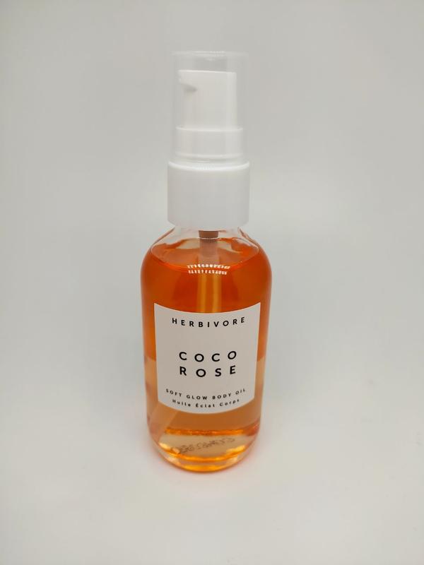 Ультраувлажняющее масло для тела coco rose body oil herbivore — цена
