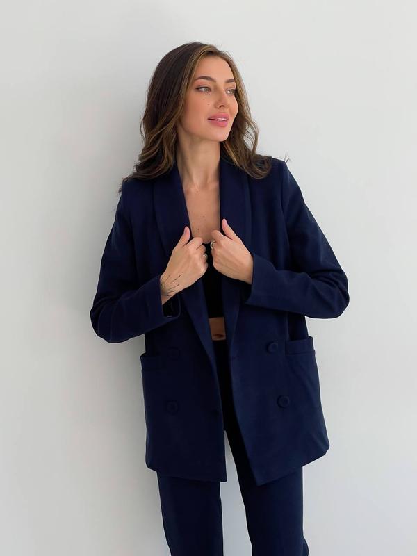 Брючный костюм с пиджаком жакетом — цена 1600 грн в каталоге Брючные ...