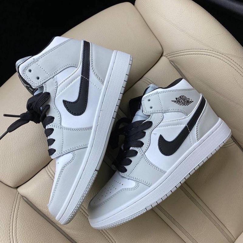 Nike air jordan 1 mid light оригінальна якість нові 36,37,38,39,40,41 ...