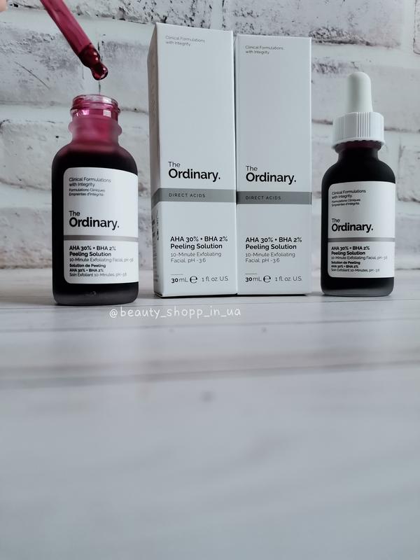 Кровавый пилинг the ordinary aha 30 % + bha 2 % peeling solution — цена ...