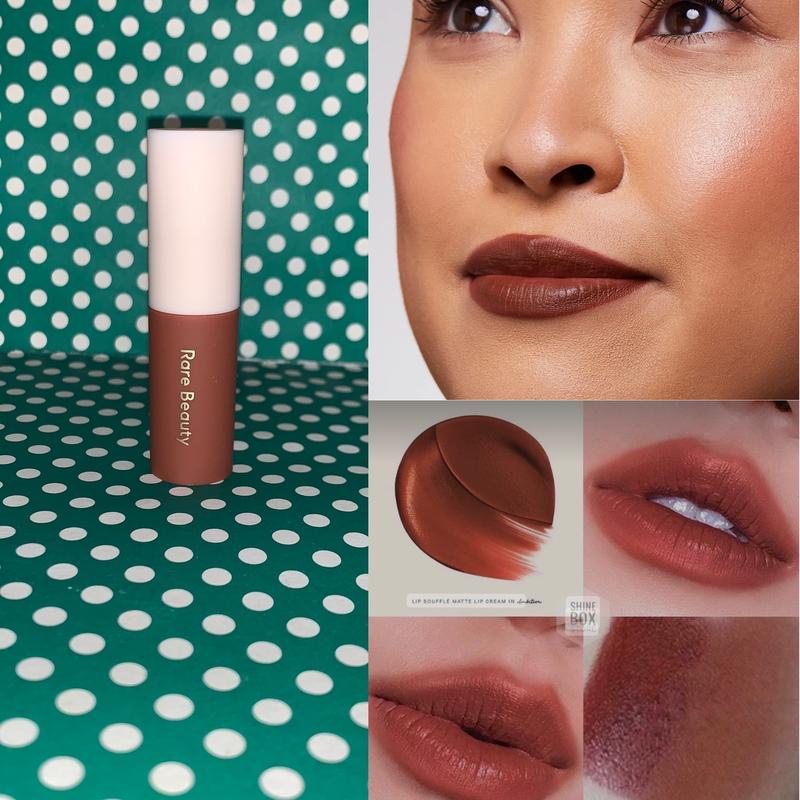 Rare beauty lip souffle матова помада суфле у відтінку ambition — ціна ...