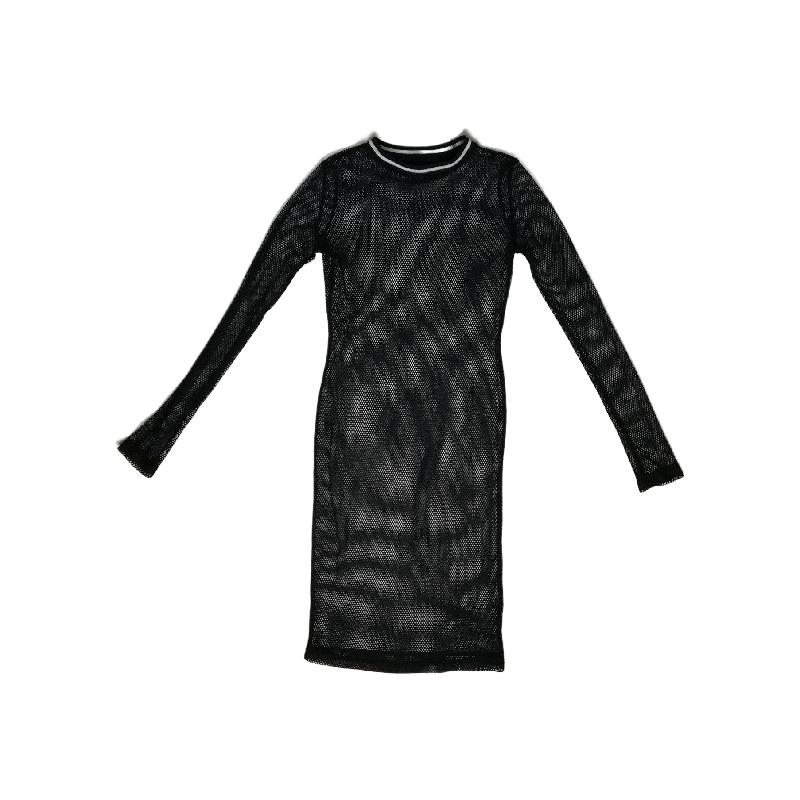 Длинное платье в сеточку. рейв. техно, летнее платье — цена 390 грн в ...