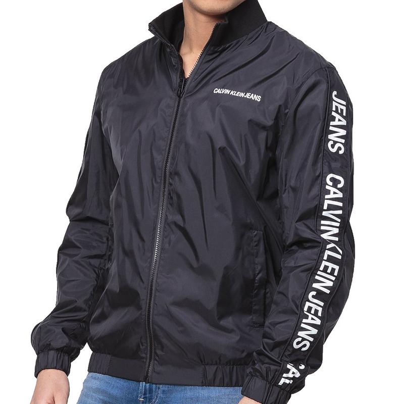 Ветровка курточка с лампасами calvin klein side logo truck jacket ...