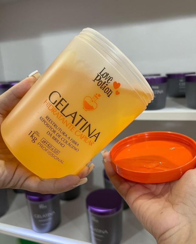 Коллаген для волос love potion gelatina 1000 мл — цена 2268 грн в ...