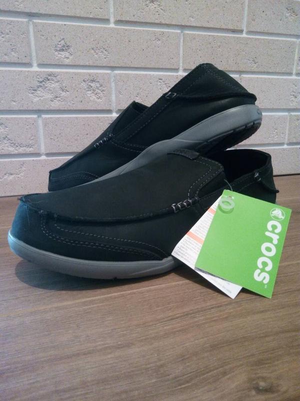 Crocs leather clearance