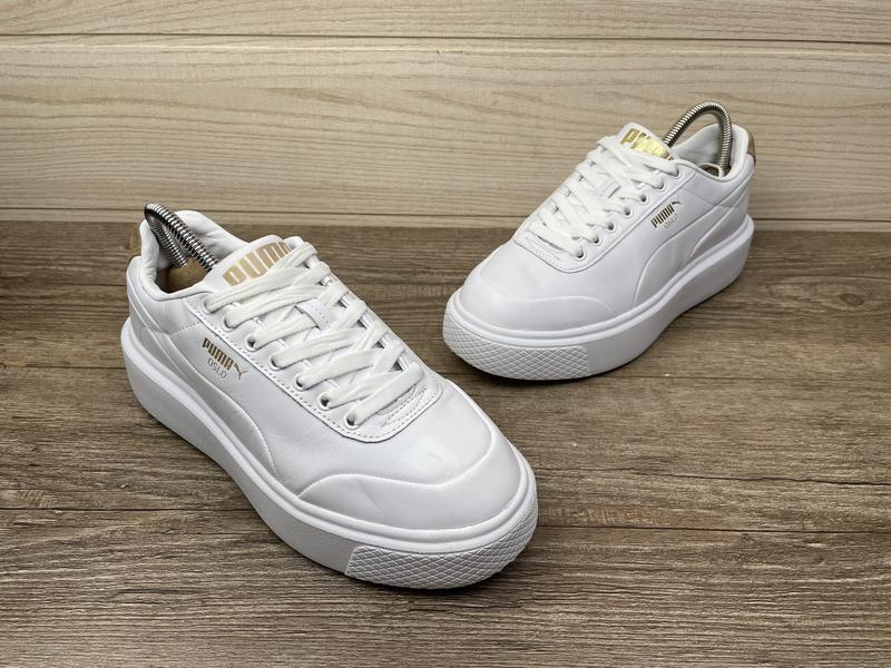 Кроссовки puma oslo maja женские белые кожаные 40 original — ціна 252 ...
