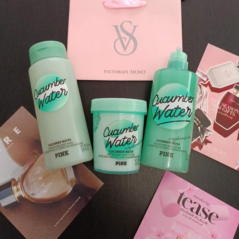 Новинка!идея для подарка набор cucumber water с гиалуроновой кислотой