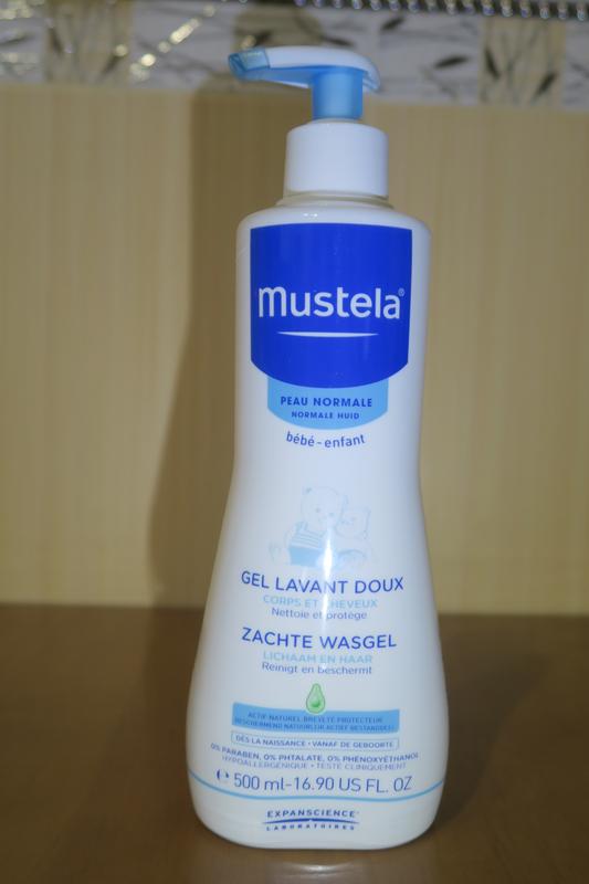 mustela gentle cleansing gel 500 ml