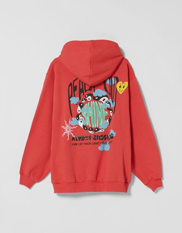 Bershka hoodie sale