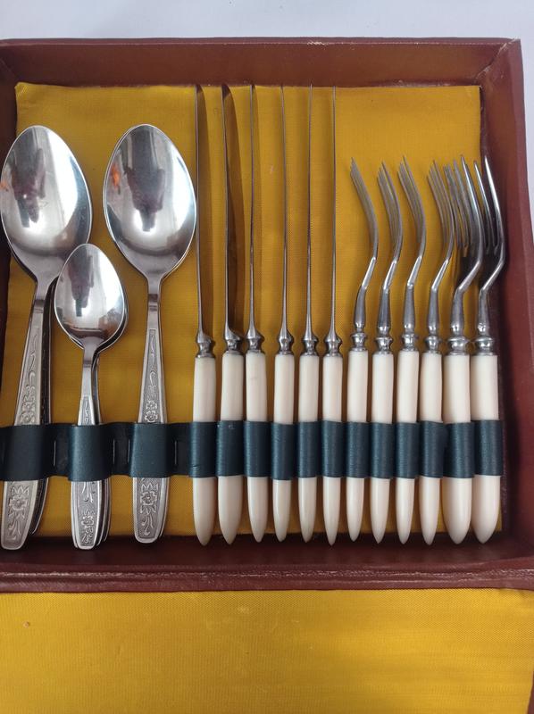 Столовые приборы, набор ссср. ретро, винтаж. — цена 2200 грн в каталоге ...