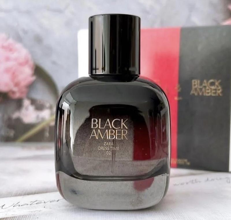 Zara black amber парфуми духи парфюм, оригінал іспанія — цена 299 грн в ...