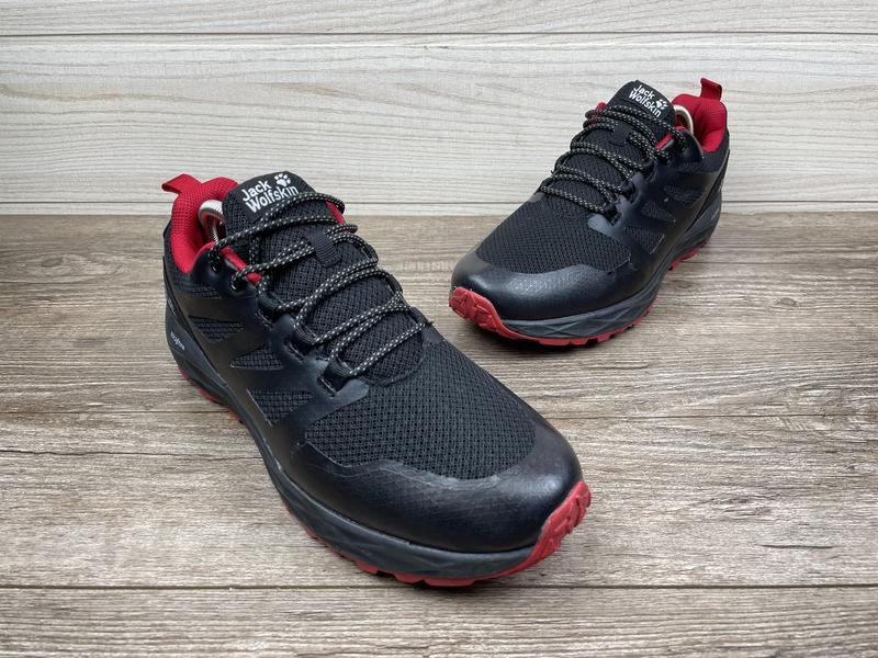 Кроссовки jack wolfskin kreisel 1 мужские черные треккинговые 44 orig