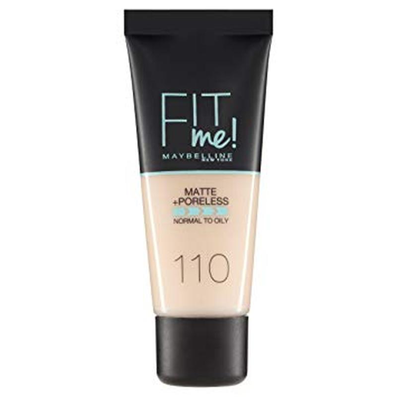 Maybelline fit me matte poreless foundation тональный крем 110 — цена ...