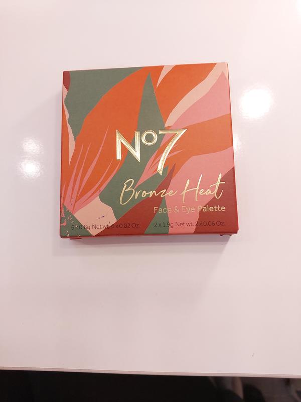 Палетка no7 bronze heat face&eye palette — цена 300 грн в каталоге