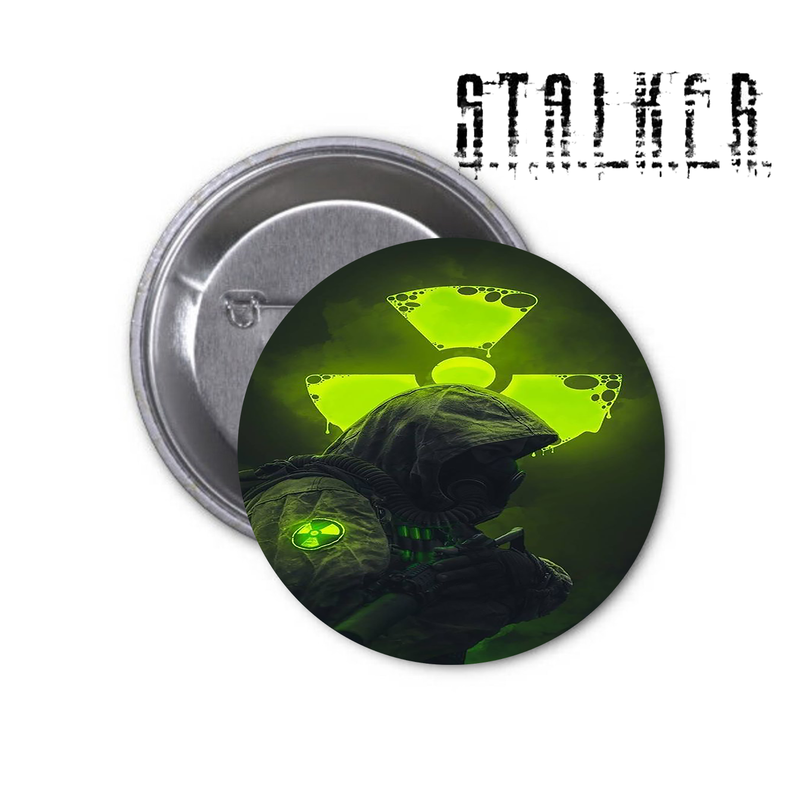 Значок badge game гра stalker сталкер — цена 35 грн в каталоге Броши ...