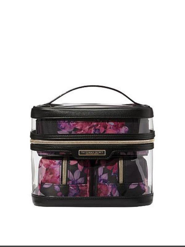 Ідея для подарунка большая косметичка 4в1 train case victoria's secret ...