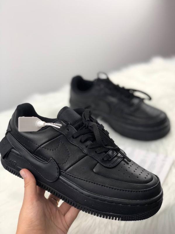 nike air force 1 jester triple black