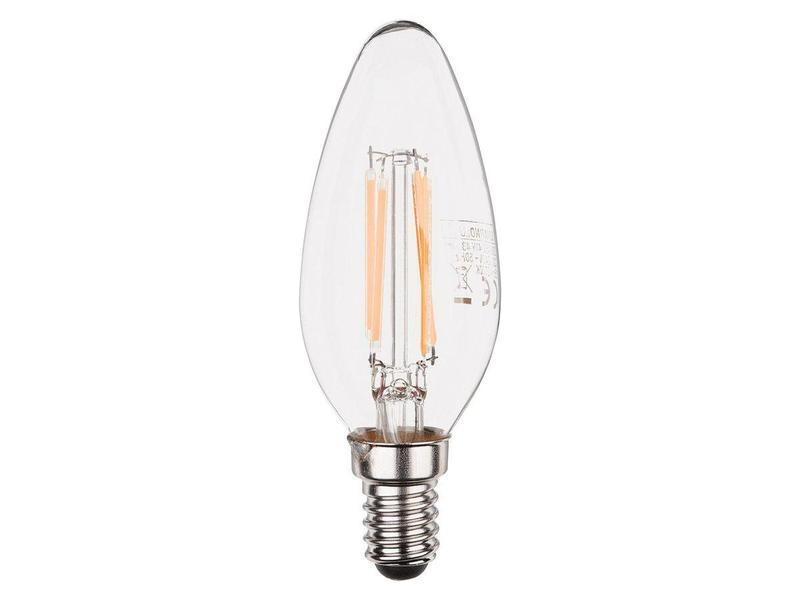Філаментна світлодіодна led лампочка 4,7 вт, е14 livarno home, лампа а ...