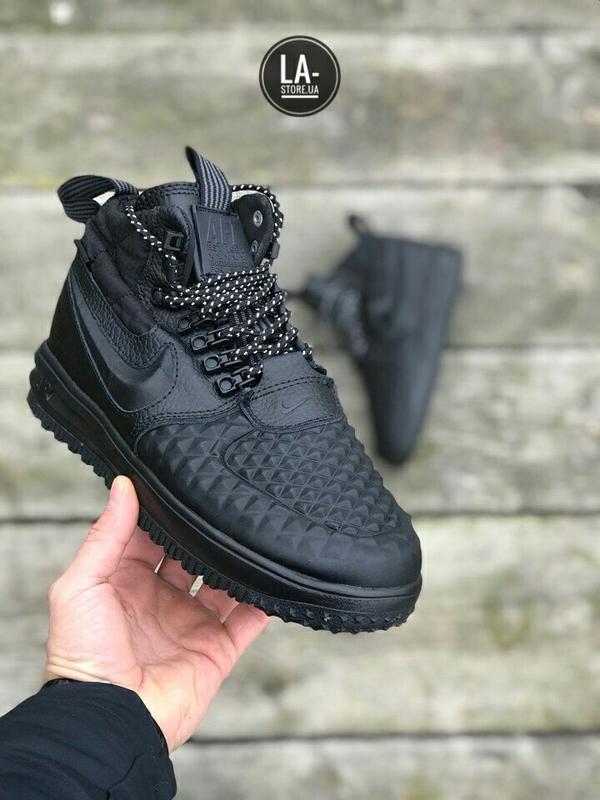 Шикарные мужские зимние nike lunar force 1 duckboot 17 black (без меха) — цена грн в каталоге Кроссовки ✓ Купить мужские вещи по доступной цене на Шафе | Украина #17019403