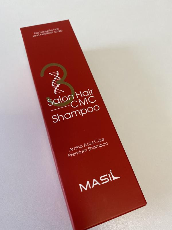 Відновлюючий професійний шампунь з керамідами masil 3 salon hair cmc ...