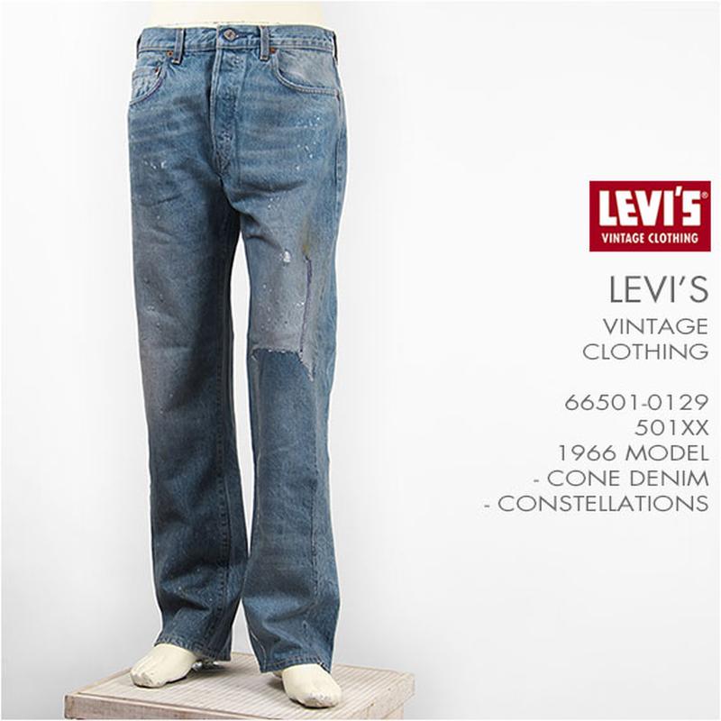 Нові джинси levi's vintage clothing 501xx 1966 selvedge розмір w28