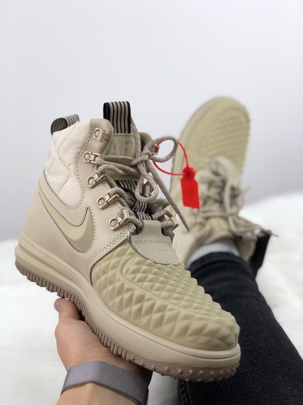 nike lunar force 1 duckboot linen