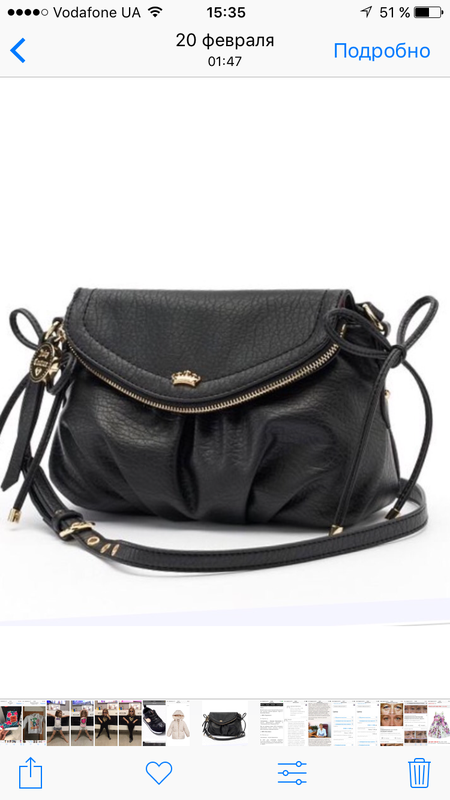 Сумка джуси кутюр,америка — ціна 1350 грн у каталозі Крос-боді Купити ...