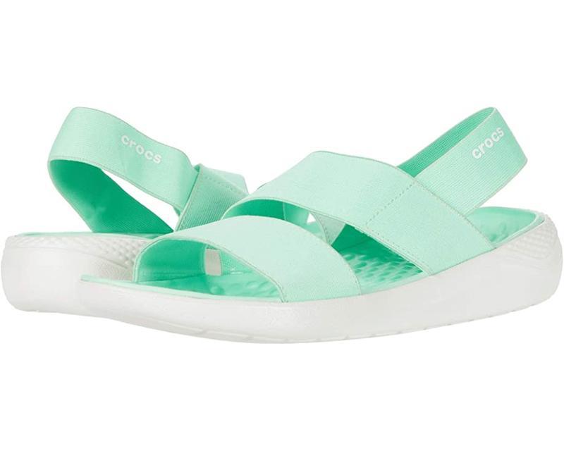 Crocs женские босоножки сандалии literide stretch sandal крокс ...
