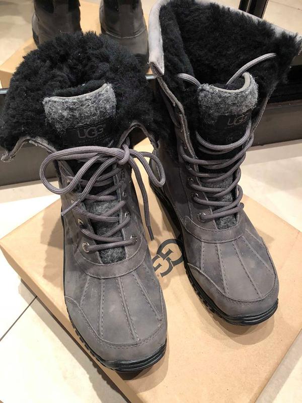 ugg adirondack boot ii charcoal . 39 8500 17453166 ugg
