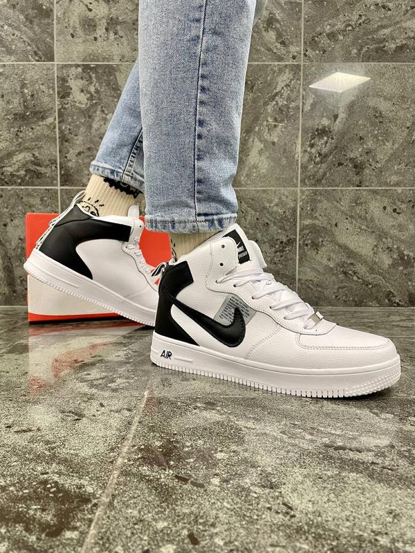 Черевики nike air force 1 high winter зимові з хутром мужские зимние ...
