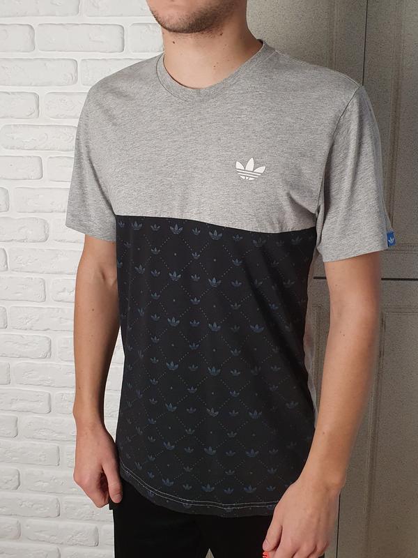 Мужская коттоновая футболка adidas адидас оригинал — цена 256 грн в ...