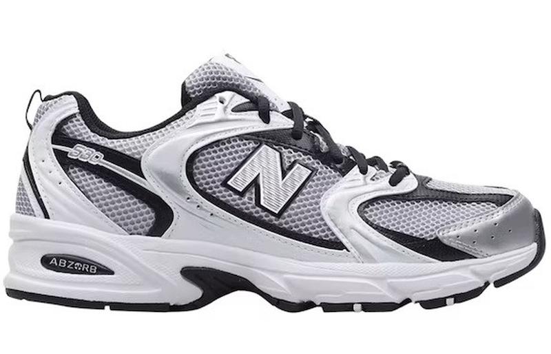 Мужские кроссовки new balance 530 silver white (нью беланс 530, белые ...