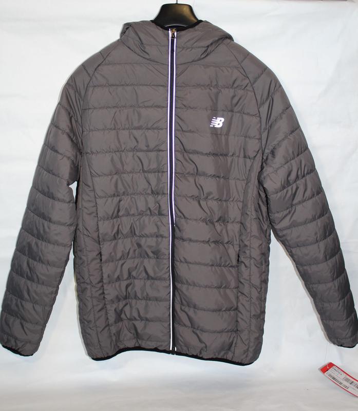 new balance hooded puffer jacket