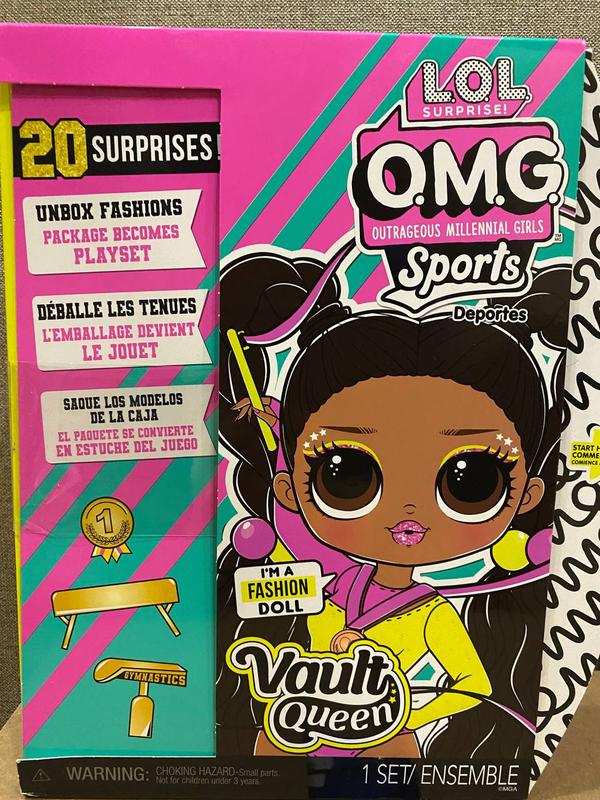Lol surprise omg sports vault queen artistic gymnastics гімнастка лол