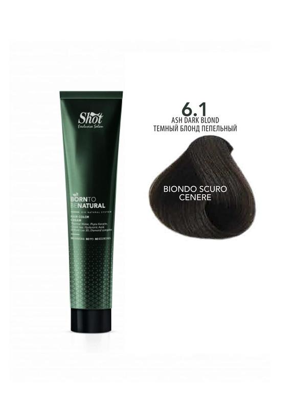 Крем-фарба для волосся shot born to be natural hair color cream (колір ...