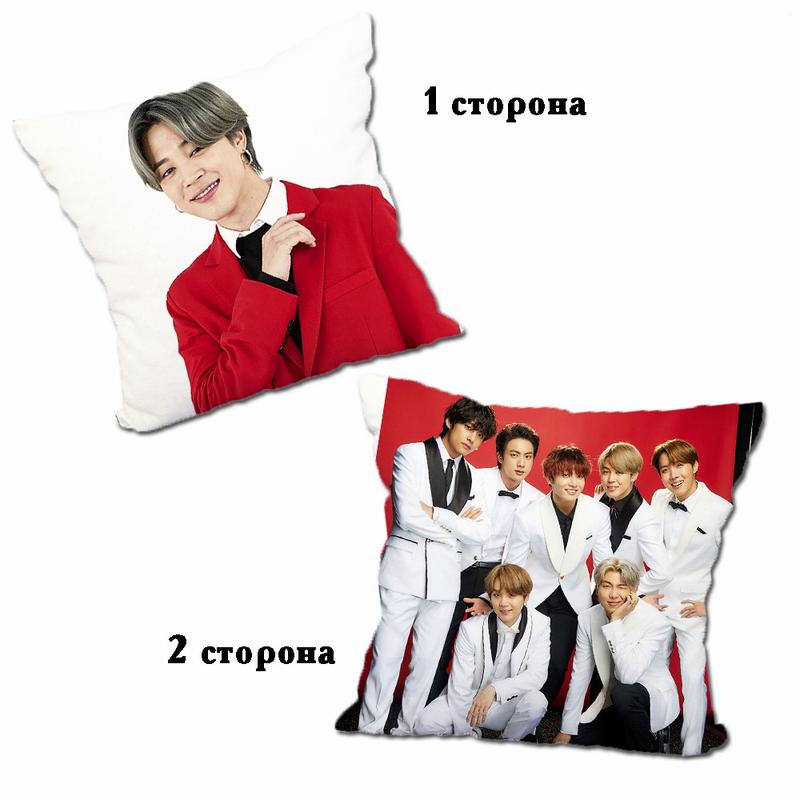 Подушка к-pop чимин бтс bts 40*40 см (p0185) — ціна 700 грн у каталозі ...