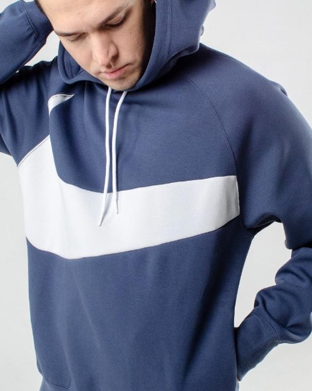 Кофта nike m nsw swoosh tch flc po hd — цена 2830 грн в каталоге Кофты ...