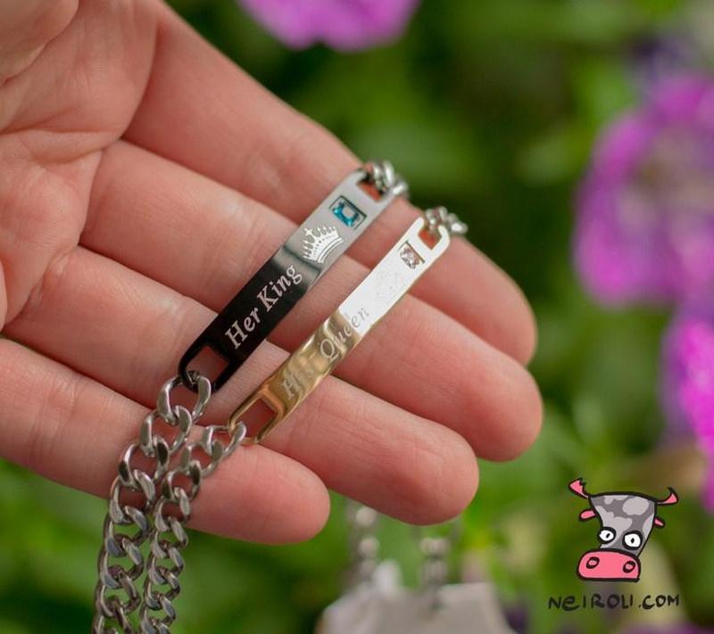 Bracelet her king his queen outlet
