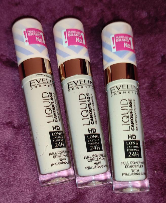 Консиллерстійкість 24h евелін eveline liquid camouflage waterproof ...